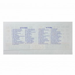 Almanaque 2024 Calendario Mignon Bi Mensual 14x8 cm. Con Troquelado x1000u.
