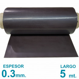 Rollo imán SIN Autoadhesivo 5 mt. x 31 cm. - Grosor 0.3mm