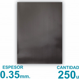 Plancha Imán Sin Autoadhesivo A4 Bulto Cerrado x250 uni. - Grosor 0.35mm - Premium