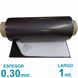 Rollo imán Autoadhesivo 1 mt. x 31 cm. - Grosor 0.3mm