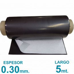 Rollo imán Autoadhesivo 5 mt. x 31 cm. - Grosor 0.3mm