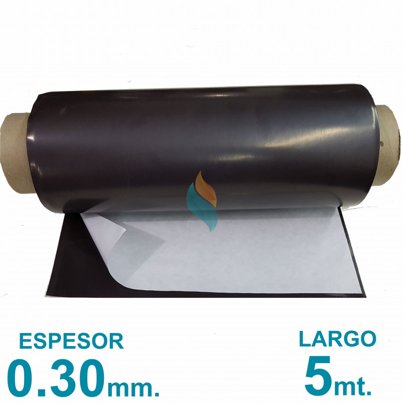 Rollo imán Autoadhesivo 5 mt. x 31 cm. - Grosor 0.3mm