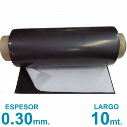 Rollo imán Autoadhesivo 10 mt. x 31 cm. - Grosor 0.3mm