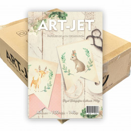 Papel Fotográfico A4 140 gr. Brillante x 2000 hojas - Art Jet PRECIO MAYORISTA