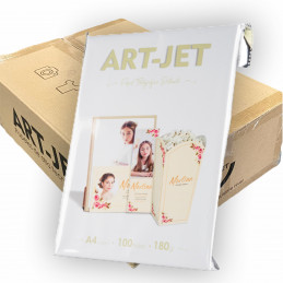 Papel Fotográfico A4 180 gr. Brillante x 1000 hojas - Art Jet PRECIO MAYORISTA