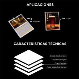 Papel Fotográfico A4 200 gr. Brillante x 1200 hojas - Art Jet PRECIO MAYORISTA