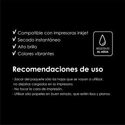 Papel Fotográfico A4 200 gr. Brillante x 1200 hojas - Art Jet PRECIO MAYORISTA