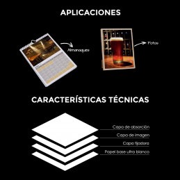 Papel Fotográfico A3+ 200 gr. Brillante x 500 hojas - Art Jet PRECIO MAYORISTA
