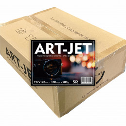 Papel Fotográfico 13x18cm 200 gr. Brillante x 2500 hojas - Art Jet PRECIO MAYORISTA