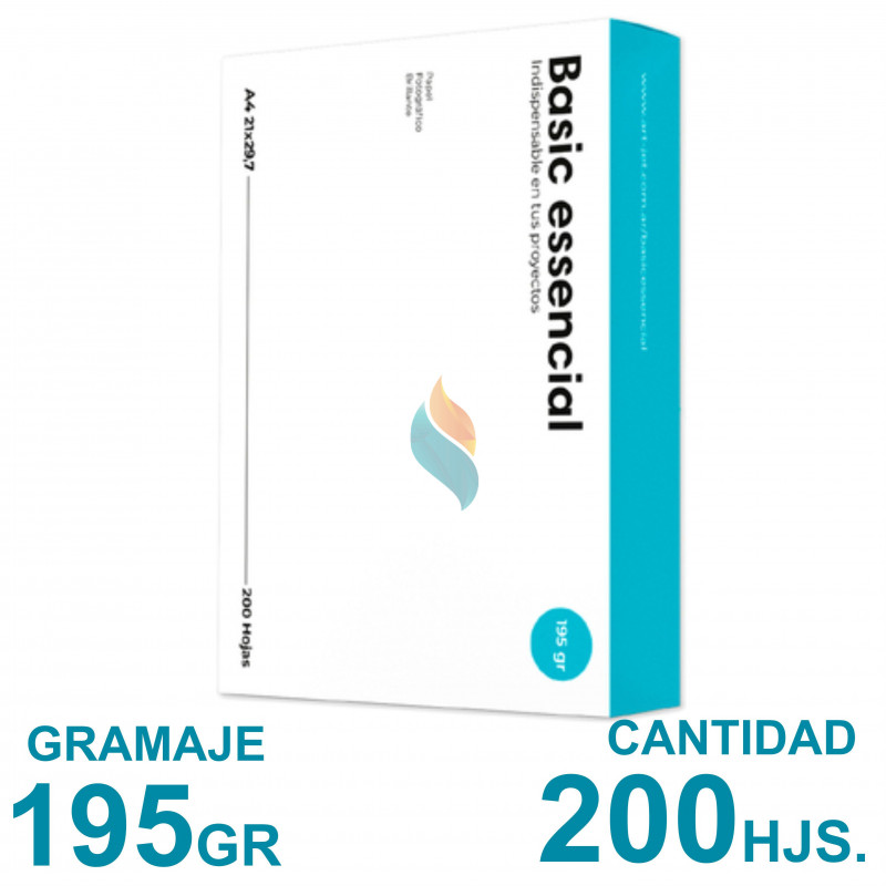 Papel Fotográfico A4 195 gr. Brillante x 200 hojas - Art Jet