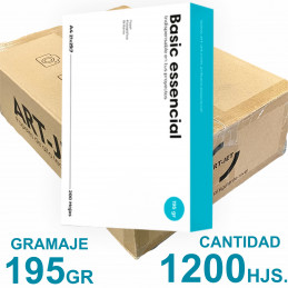 Papel Fotográfico A4 195 gr. Brillante x 1200 hojas - Art Jet