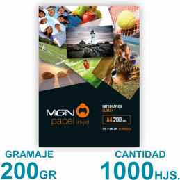 Papel Fotográfico A4 200...