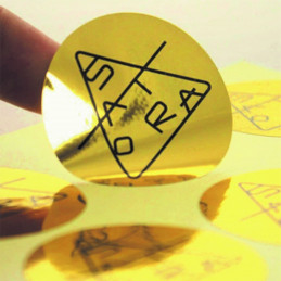 Vinilo Opp Holografico Oro Autoadhesivo A3 20 hojas - Coprodi