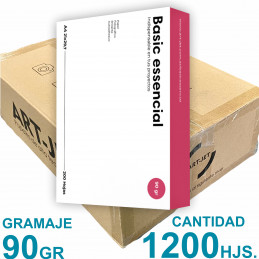 Papel Fotográfico Autoadhesivo A4 90 gr. Brillante x 1200 hojas - Art Jet PRECIO MAYORISTA