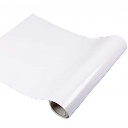 Vinilo Sublimable Blanco Autoadhesivo Brillante 5mt. x 61cm. Unical