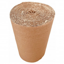 Rollo de carton corrugado 50 cm. x 30 mt.
