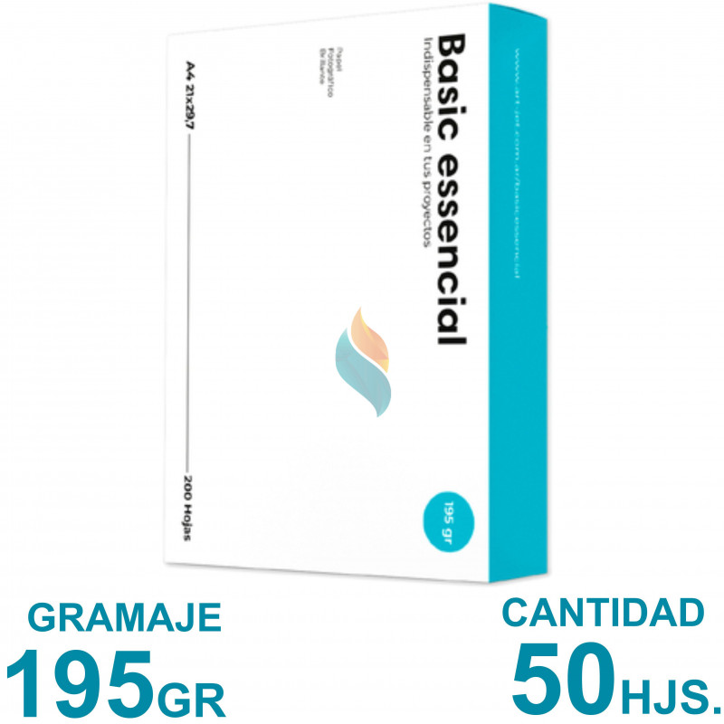 Papel Fotográfico A4 195 gr. Brillante x 50 hojas - Art Jet