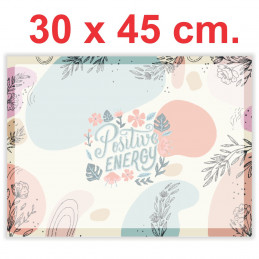 Pizarra Planner Planificador Imantado "Positive Energy" 45 X 30 Cm