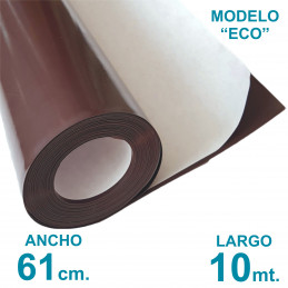 Rollo imán Autoadhesivo 10 mt. x 61 cm. - Grosor 0.35mm - Modelo "ECO"