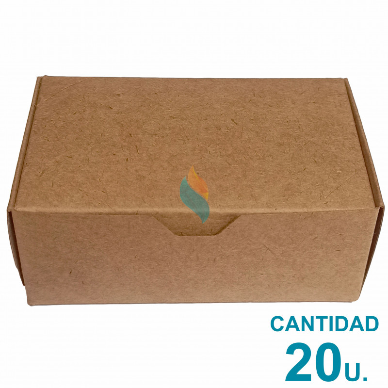 Caja Para Tarjetas Personales x20u. Cartulina Kraft