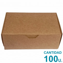 Caja Para Tarjetas Personales x100u. Cartulina Kraft