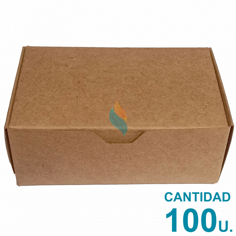Caja Para Tarjetas Personales x100u. Cartulina Kraft