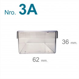 Caja Para Tarjetas Personales Nro. 3A x 1 u. Acrílicas Plásticas