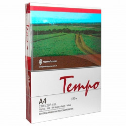 Resma A4 Papel Obra 75 gr. 500 hojas - Tempo