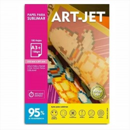 Papel de Sublimación Especifico A3+  x 100 hjs. 95% transferencia - ART JET