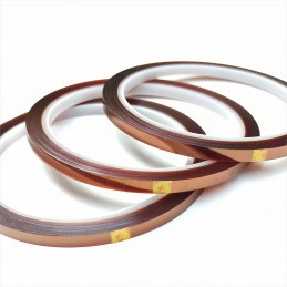 Cinta Adhesiva Térmica para Sublimación 5 mm. x 30 mts. - Kapton