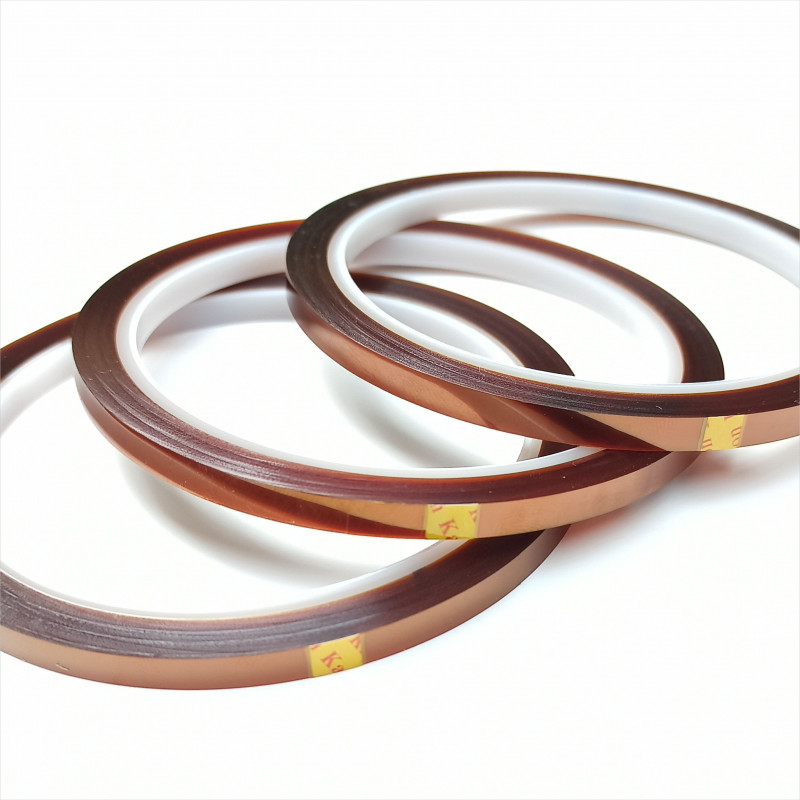 Cinta Adhesiva Térmica para Sublimación 5 mm. x 30 mts. - Kapton