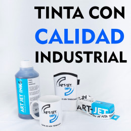 Tinta Sublimación Profesional ART JET 100 ml. especificas para Epson