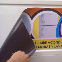 Plancha Imán Sin Autoadhesivo Vehicular 4 mt. x 61 cm. - Grosor 0.8mm - Premium
